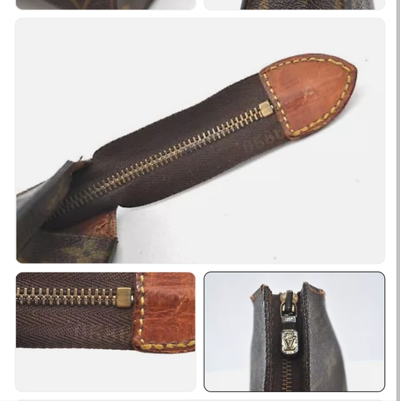 Authentic Louis Vuitton Monogram Poche Toilette 19 M47544 Cosmetics Pouch - Picture 12 of 16